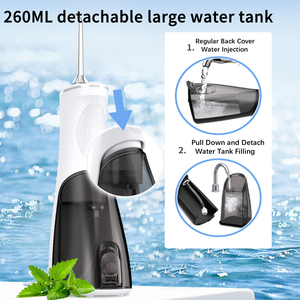 Nuevo Producto 2026 Irrigador Dental Eléctrico Inalámbrico IPX7 con Boquilla de 360° para Limpieza de <span class=keywords><strong>Dientes</strong></span>, Portátil - Product Image 5