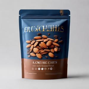Pochette d'emballage personnalisée en plastique PE avec fermeture éclair, barrière à l'oxygène, qualité alimentaire, pour mélange <span class=keywords><strong>de</strong></span> protéines et <span class=keywords><strong>de</strong></span> <span class=keywords><strong>graines</strong></span> - Product Image 1