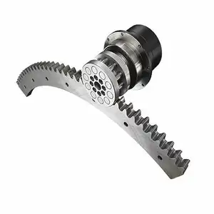 Precision Machining Stainless Steel Curved Rack and Pinion Gear for Robot