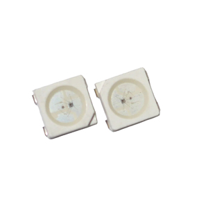 Arktech 5050 <span class=keywords><strong>RGB</strong></span> <span class=keywords><strong>LED</strong></span> con chips IC 5,0x5,0x1,6mm Montaje en superficie 120deg 1000PCs MOQ para tiras de luces inteligentes - Product Image 3