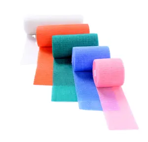 Color Orthopedic Medical Fiberglass Plaster Casting Tape Bandage