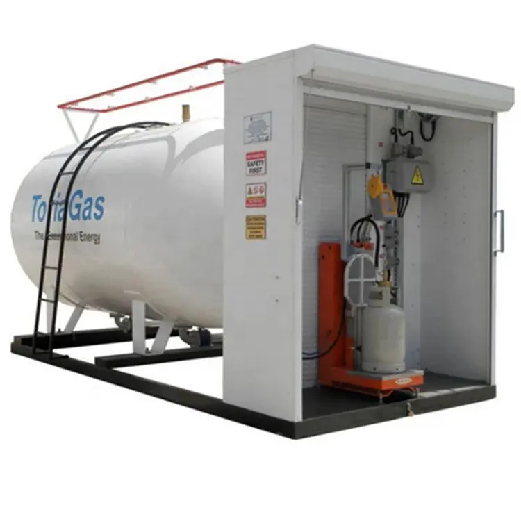 Neue LPG-Tankstelle, 5000 Liter LPG-Gasflaschen tank