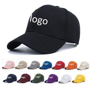 หมวกเบสบอลปักโลโก้ตามสั่ง 6 แผง คุณภาพสูง ปรับขนาดได้ ผลิตจากผ้าฝ้าย 100% - Product Image 1