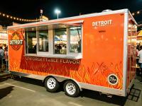 Camión de Comida Street Taco con Cocina Profesional y Estación de Ingredientes Frescos para Servicio de Alimentos de Alto Volumen