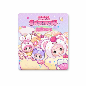 Série <span class=keywords><strong>Douceur</strong></span> 100% : Figurine en peluche surprise, jouet artistique tendance, poupée en peluche, ornement de bureau pour filles, vente en gros - Product Image 1