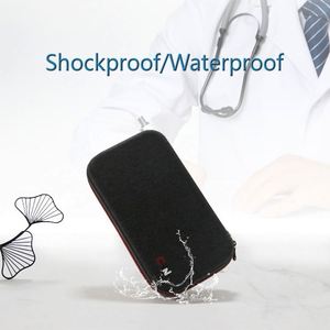 Estuche Rígido Personalizado para Estetoscopio Littmann, Estuche para Herramientas de Cardiología Inteligente Negro con Bolsa de Gran Capacidad, Almacenamiento de Dispositivos Médicos para Enfermeras - Product Image 4