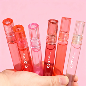 Đề nghị bởi những người nổi tiếng thời trang và dễ thương <span class=keywords><strong>Lip</strong></span> <span class=keywords><strong>Gloss</strong></span> thương hiệu tư nhân tùy biến chất lỏng Son môi trái cây trong suốt môi dầu - Product Image 1