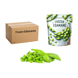 Sain Edamame Congelado Vainas de Edamame Congeladas en vrac pour les grossistes Edamame Verduras Congeladas - Product Image 1