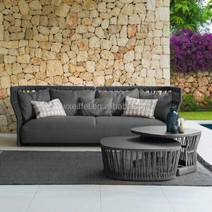 Villa giardino <span class=keywords><strong>esterno</strong></span> balcone su misura mobili impermeabili con cuscini divano <span class=keywords><strong>esterno</strong></span> del cliente - Product Image 4