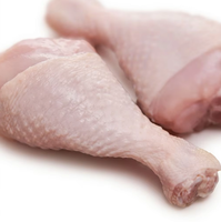 Cuisses de poulet congelées Halal en gros, demi-cuisses de poulet congelées pour l'exportation, cuisses de volaille IQF
