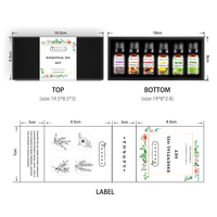 Huiles essentielles parfumées naturelles, ensemble pour diffuseur d'arôme, 5 pièces, 100% Pure, offre spéciale