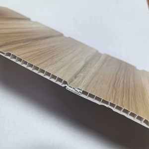 Panneaux de plafond en <span class=keywords><strong>PVC</strong></span> polyvalents, panneaux muraux, imperméables, ignifuges, faciles à installer, faible entretien, pour usage résidentiel et commercial - Product Image 3