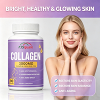 Compléments OEM : Capsules de Collagène Marin et L-Glutathion pour l'Éclaircissement de la Peau