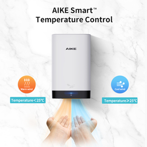 Automatic Sensor-activated Hotel Use Hand Dryer Small Size Plastic High Speed Wall-mounted <b>Mirror</b> 10-15s Quick Dry Ak2822 Quick - Product Image 5