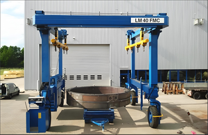 Industri 30-45 Ton beban kecil ban <span class=keywords><strong>Gantry</strong></span> <span class=keywords><strong>Crane</strong></span> fitur keselamatan canggih CE bersertifikat menampilkan Motor mesin gigi - Product Image 2