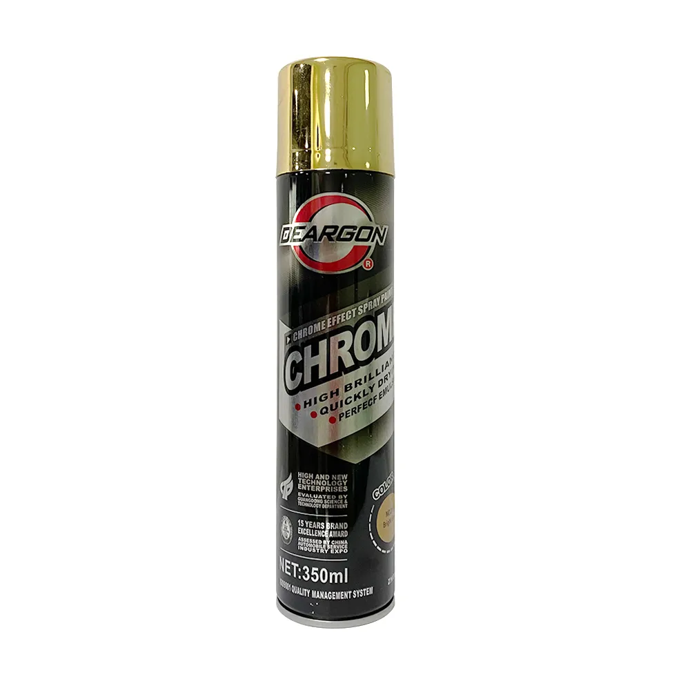 Atacado de fábrica, multi cores de secagem rápida baixa odor rosa dourado cor do carro aerossol spray pintura