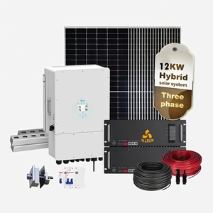 Sistema de Energía Solar Híbrido DEYE de 10KW con Batería de Iones de Litio de 5KW/15KW/10000W para Uso Doméstico - ¡Oferta de Fábrica! - Product Image 1