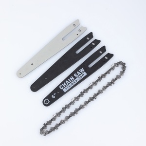 Cadena de motosierra 6 en 1, paso de 1/4 pulgada, juego de cadenas 38P, accesorio de aleación de acero para corte de madera - Product Image 1