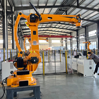 Bras robotisé 6 axes haute précision, équipement d'automatisation industrielle pour le soudage et la manutention des matériaux