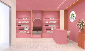 Design d'intérieur moderne pour magasin de produits médicaux, décoration tendance pour boutique de soins de la peau, aménagement personnalisé de mobilier de <span class=keywords><strong>pharmacie</strong></span> - Product Image 3