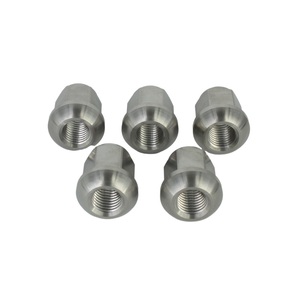 Vàng bị cháy màu xanh cầu vồng Anodized M12 M14 GR5 Titan xe bánh xe <span class=keywords><strong>Lug</strong></span> Nut mở cuối gần cuối - Product Image 6