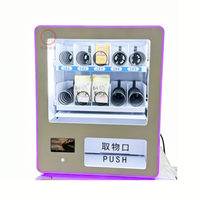 Mini distributeur automatique mural en spirale avec fonction de paiement par code QR SDK, capacité de 20 à 150 articles pour snacks, boissons, cosmétiques