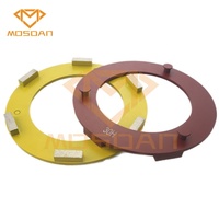 Disque de meulage diamanté Klindex Hyper Metal Bond 240 mm à 6 segments pour béton, marbre, granit, terrazzo