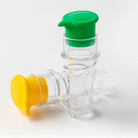 Nouvelle version : Presse-agrumes manuel professionnel en plastique pour citrons et citrons verts, petit extracteur de jus de fruits