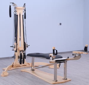 ZenRol Commercial Personnalisé pour Femmes, Chaise Tour de <span class=keywords><strong>Yoga</strong></span> Cadillac en Érable avec Rouleau Lisse Zen, Équipement de Fitness pour la Correction de la Colonne Vertébrale - Product Image 6