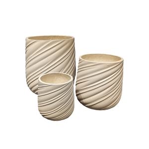 Maceta Decorativa de Fibra de Arcilla para Jardín, Moderna, Elegante, de Alta Calidad, Duradera, Ecológica y Ligera - Product Image 1