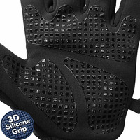Gants de sport pour droitiers en polyester extensible, imperméables, à doigts séparés, personnalisables en usine, livraison rapide sur commande