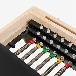 Tour de Pilates Reformer Professionnel OBG Durable en Bois d'Érable pour Entraînement en Studio, Demi-Trapeces, Poids Max. Utilisateur 200kg - Product Image 2