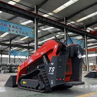 Vertikaler Hublader SMT-XC1100 Mini-Raupenlader mit Rutschfestem Raupendesign für Villenhof-Renovierung und Kleinbauernhof-Konstruktion