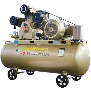 7.5KW 10HP Low Noise Small Industrial Piston Air Compressor Triple Cylinder Portable Oil Free Air Compressor Pump
