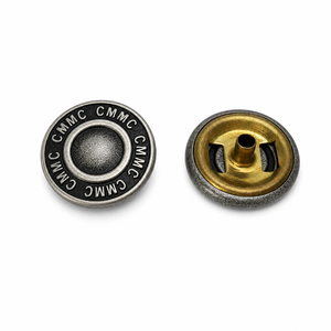 Boutons-pression métalliques pour vêtements, motif personnalisé, pour chemises, thobes, abayas, robes arabes, 12 mm - Product Image 2