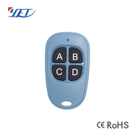 Télécommande sans fil 433 MHz RF à code d'apprentissage pour porte de garage