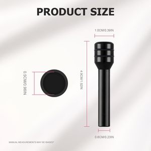 Yüksek Kaliteli Şık Evrensel Araba Kapı Kilidi Düğmeleri Alüminyum Alaşımlı Pim M4 Dişli Dekoratif İç Kilit Düğmesi Seti Hengtu 6g - Product Image 4