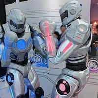 Producto Popular 2026, Robot de Batalla Interactivo de Tamaño Humano para Parque de Atracciones, Control Remoto, Ataque Giratorio, Robot de Boxeo y Lucha