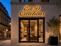 Lettres personnalisées en métal, enseigne LED illuminée, logo 3D, lettres rétroéclairées pour entreprise, extérieur, mur, boutique, magasin