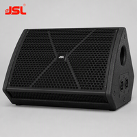 Enceinte de monitoring de scène passive JSL 15 pouces, enceinte de sol, enceinte PA pour concerts de groupes live, DJ, système de sonorisation