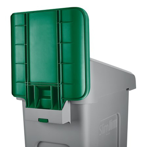 Contenitore per Rifiuti Slim Jim Verde 2007908, Bidone per Riciclaggio - Product Image 1