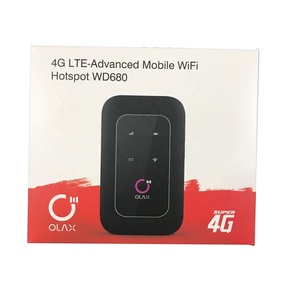 Olax 4G ฮอตสปอต WiFi ไร้สายแบบพกพาพร้อมแบตเตอรี่2100mAh B1/3/5/8แบบพกพา Mifis 4G ฮอตสปอต - Product Image 4