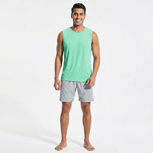 เสื้อกล้ามผู้ชายแขนกุดระบายอากาศได้ดีสไตล์หรู - Product Image 1
