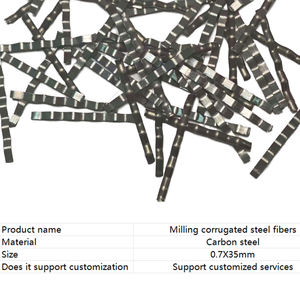 Paslanmaz Çelik Çelik Elyaf Takviyeli Beton Kancalı Uç Karıştırıcıları, Yüksek Çekme Dayanımına Sahip Korozyon Önleyici Çelik Harcı İçin - Product Image 2