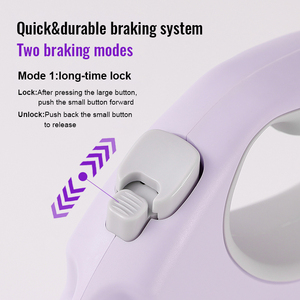 Truelove bán buôn 5m có thể điều chỉnh Nylon Pet Dog Dây Xích phản quang Khả năng hiển thị cao Vai đèn mô hình rắn đinh tán có thể thu vào - Product Image 4