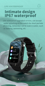 Factory <strong>Supplier</strong> 4G Elderly Smart Watch Waterproof Music Fitness tracker Smart Watches - Product Image 2