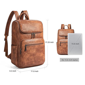 Promotion en gros : Sacs à dos de mode imperméables et durables, sacs d'école, conception personnalisée, sangles en cuir sur mesure - Product Image 3