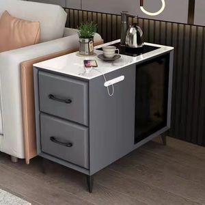 Wan Yusen Sofa <b>Side</b> Cabinet 2 <b>Drawers</b> Integrated Water Heater Tea Bar Living Room Use - Product Image 1