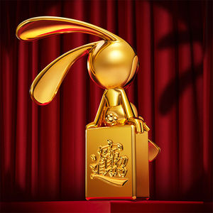 Autentica figurina di coniglio fortunato POP MART Oswald carina per la serie <span class=keywords><strong>Disney</strong></span> peluche giocattolo d'azione per decorazioni per la casa e regali - Product Image 4