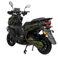 Scooter électrique certifié haute performance 2000W, batterie lithium 72V, moteur sans balais, pour trajets urbains